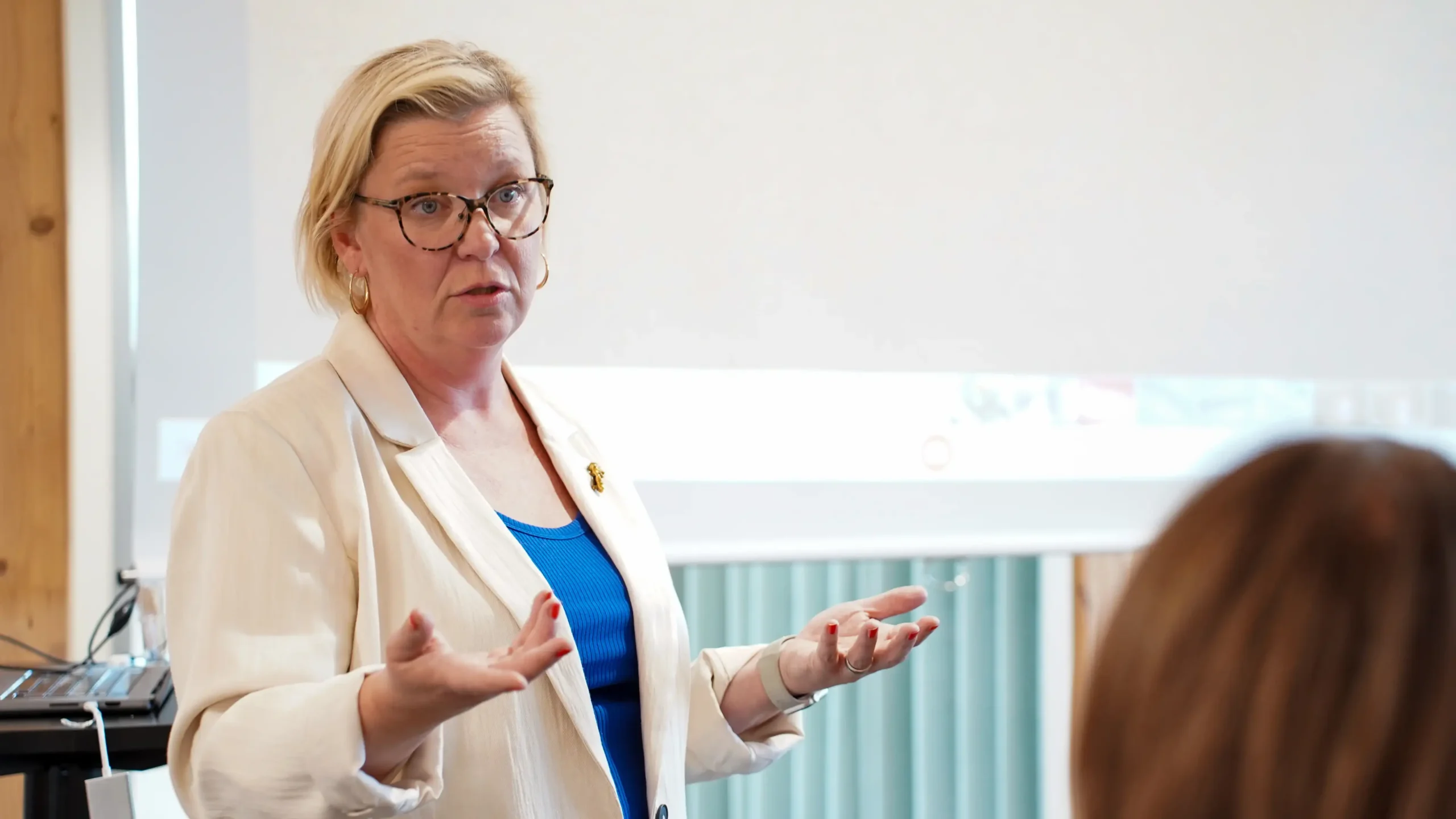 Elin Peterson vid, föreläsare och kompetensutvecklare